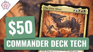 The First Sliver  EDH Budget Deck Tech 50  Tribal  Magic the Gathering  Commander [upl. by Rebak]