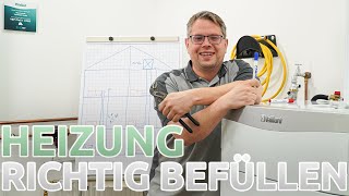 Heizung Wasser richtig nachfüllen  Haustechnik Voßwinkel [upl. by Ettenig]