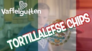 Tortillalefse chips i vaffeljern  Vaffelgutten [upl. by Sherj]