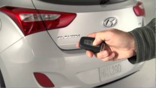 Elantra GT  Tailgate unlock [upl. by Amaj15]