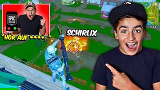 Ich STREAMSNIPE meinen BRUDER für 24 STUNDEN bis er KOMPLETT AUSRASTET und bei EPIC GAMES anruft… [upl. by Reel]