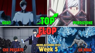 TOP E FLOP Episodi Anime autunno 2024  Settimana 5 [upl. by Sanders]