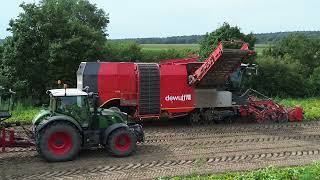 dewulf Kwattro mit Fendt 724 Gespann [upl. by Aliuqet680]