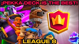 ‼️Road to league 8 with the best pekka deck 🤯🏅 [upl. by Dardani]