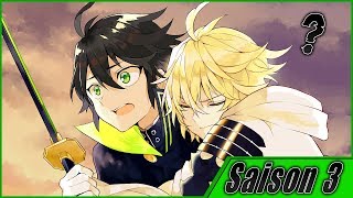 La SAISON 3 de Owari No Seraph Confirmée  Mise au point [upl. by Kecaj]