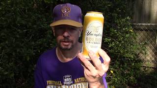 Louisiana Beer Reviews Yuengling Golden Pilsner canned version [upl. by Amesari254]