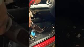 Car Vacuuming 🚗  ASMR REAL SOUND shorts asmr detailing  subscribe satisfying youtubeshorts [upl. by Shinberg415]