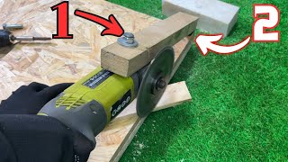 I Discovered the FASTEST Angle Grinder Hack in a few minutes JUST 2 STEPS [upl. by Ajin]