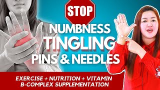 Exercise  Nutrition amp Vitamin BComplex Supplementation for Nerve Damage NEUROPATHY  Doc Cherry [upl. by Aldous]