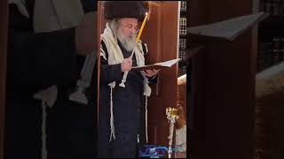 Lelover Rebbe Lights The Menorah Erev Shabbos Chanukah 5784 [upl. by Caplan]