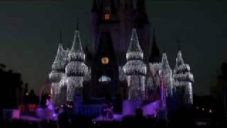 Cinderella Castle Lighting Ceremony Holiday Wish [upl. by Meagher861]