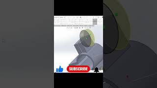 solidworks part design model tutorial viral solidworks viralshorts shorts engineering [upl. by Yrad]