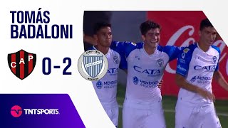 ¡BADALONI METIÓ EL SEGUNDO DEL TOMBA ⚽  Patronato 02 Godoy Cruz [upl. by Aelsel367]