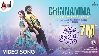 Chinnamma Video Song  Krishnam Pranaya Sakhi  Golden ⭐ Ganesh  Malvika Nair  Arjun JanyaShekhar [upl. by Mikey]