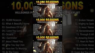 10000 Reasons  Hillsongs Praise And Worship Songs Playlist  Worship Songs 2024 With Lyrics [upl. by Lali]