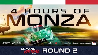 LIVE 4 Hours of Monza  Le Mans Virtual Series 2022 [upl. by Irmo399]