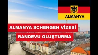 Almanya Schengen Vizesi Randevu Alma [upl. by Ware]