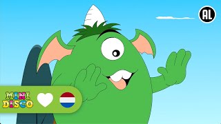 GROTE GROENE GRIEZELMONSTER  Kinderliedjes  Minidisco [upl. by Schilt]