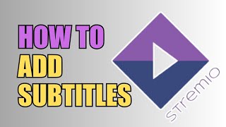 How To Add Subtitles  Stremio [upl. by Leasim]