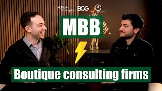 How Boutique Consulting Firms Really Compare to MBB [upl. by Akimad961]