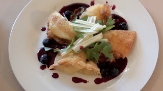 FRIED CHEESE WONTONS  VIDEO RECIPE [upl. by Meris]