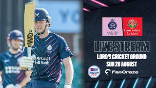 LIVE STREAM  ONE DAY CUP I MIDDLESEX V LANCASHIRE [upl. by Chung]