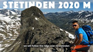 Spectacular Hike to Stetinden 2020 m in Jotunheimen Norway [upl. by Yejus192]