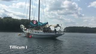 Tillicum I Schooner A WOODEN SCHOONER WITH A GREAT HISTORY [upl. by Immaj501]