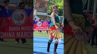 💃 Cachiporrista de C E Los Mangos baile viralvideo cachiporristas musicband palillonas [upl. by Halstead]