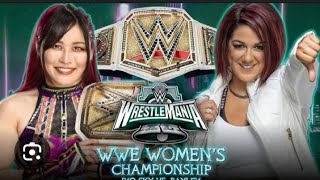 WWE 2K23 Predicts Bayley VS Iyo Sky at Wrestlemania 40 [upl. by Nuriel621]