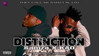 SAMZA X KAO DENERO  DISTINCTION SIERRA LEONE HIP HOP [upl. by Naniac716]