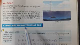 TOÁN 6 PHÉP CỘNG SỐ NGUYÊN [upl. by Oster]