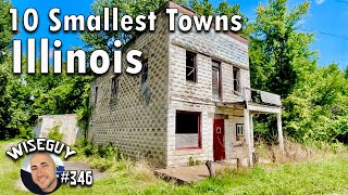 10 SMALLEST Towns in ILLINOIS [upl. by Mortimer]