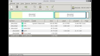 GParted live USB BasicInfo subscribe gparted live [upl. by Anaitit343]