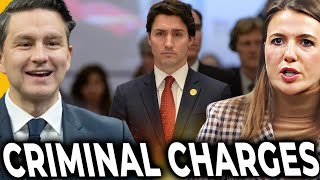 Justin Trudeau Faces CRIMINAL CHARGES For LYING Under OATH [upl. by Erdied28]