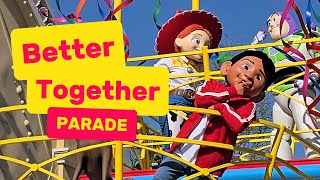 Better Together A Pixar Pals Celebration  2024 Full Parade [upl. by Brasca337]