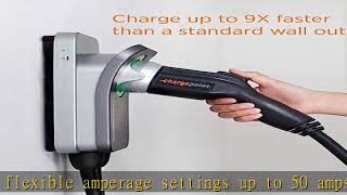 ChargePoint Home Flex Electric Vehicle EV Charger 16 to 50 Amp 240V Level 2 WiFi Enabled EVSE [upl. by Carlock697]