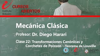 Mecánica clásica Clase 22 [upl. by Nananne]