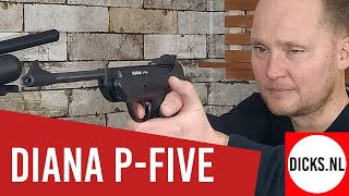 Diana PFive amp Snowpeak SP500 Luchtdrukpistolen [upl. by Nakhsa]