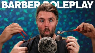 ASMR Barber Haircut Roleplay Sounds Will Help You Sleep [upl. by Eisnil]