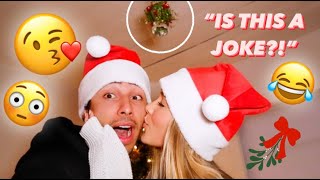 MISTLETOE PRANK gone right 😘🎄✨ Vlogmas Vlog 3 [upl. by Ennaillij224]