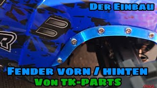 TKParts Fender montieren am Basher  Corally Punisher  Traxxas Arrma Tekno Reely [upl. by Yate]