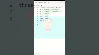 Python Tutorial For Beginners  Python learn Arithmetic Operations Mathematical Addition Tags [upl. by Nosbig]