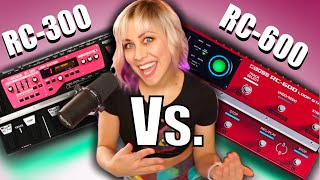 Comparing the Boss RC600 to the RC300 [upl. by Eneles838]