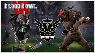 Blood Bowl 3  Undead Overexplained  Game 3  Too safe on offense [upl. by Ardnic]