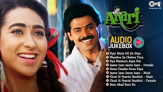 Anari Movie  Audio Jukebox  Phoolon Sa Chehra Tera  Venkatesh Karisma Kapoor  Bollywood Hits [upl. by Earb924]