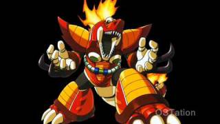 Mega Man X5 OST T17 Mattrex Burn Dinorex Stage Volcanic Inferno  Red Hot World [upl. by Dorren630]