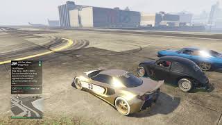 GTA V  Progen Itali GTB Custom vs Declass Vamos 2021 McLaren 570s vs Chevrolet Nova LSX 454 SS [upl. by Alrahc]