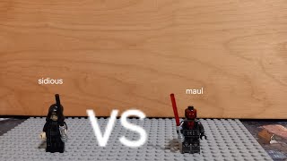 sidious vs maul with music [upl. by Frechette]