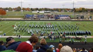 Petoskey Marching Northmen Band 2010 Jenison Invitational Grand Champions [upl. by Ahseiuqal487]